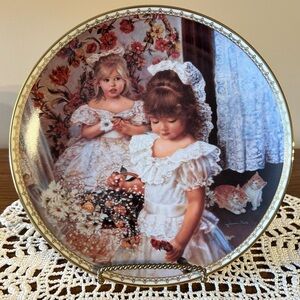 Sandra Kuck The Bradford Exchange Sugar and Spice Series Plate 8 A Special Day